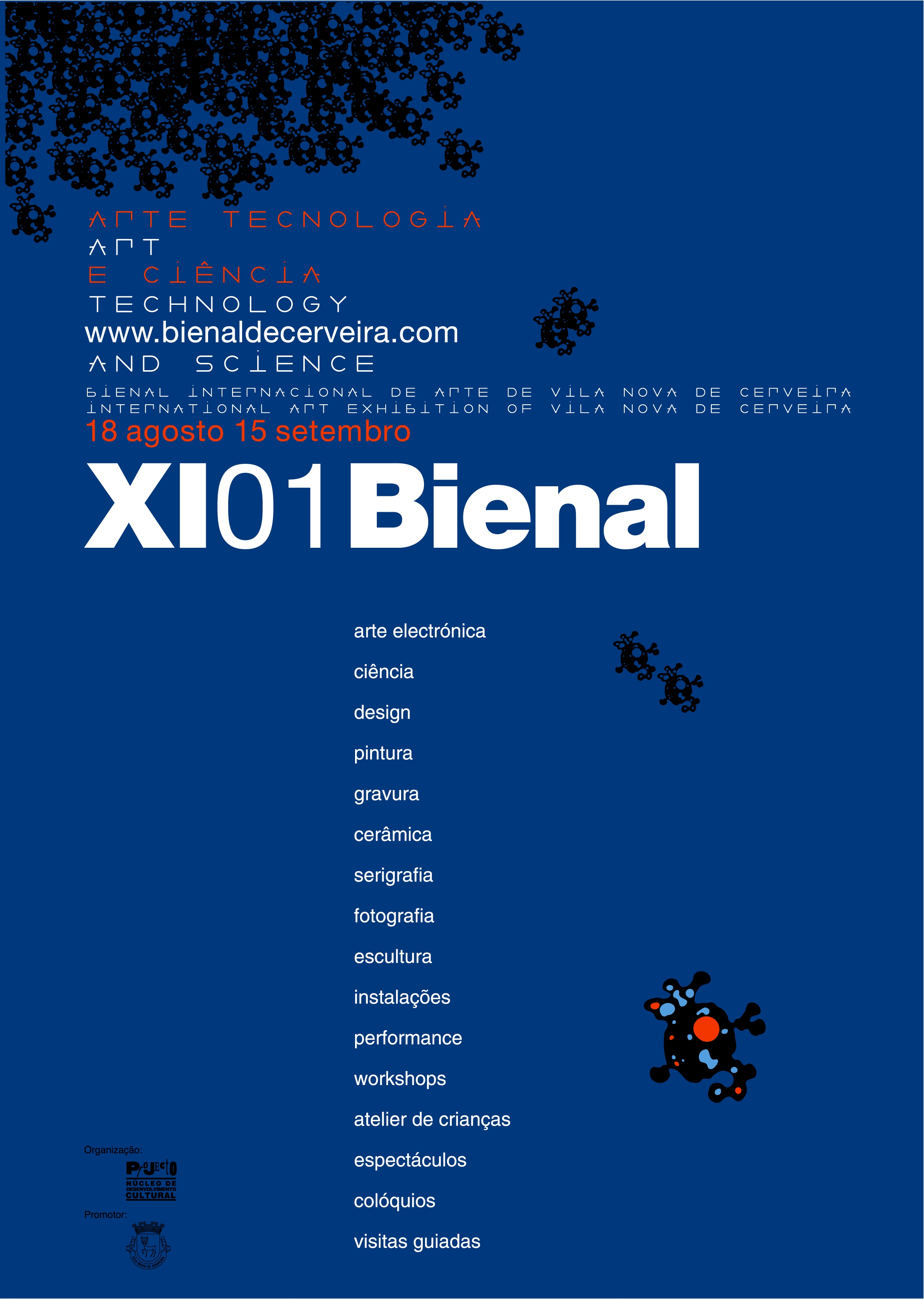 Cartaz XI Bienal de Cerveira