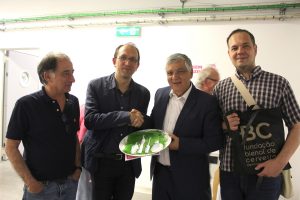 Visita do secretário-geral da Cultura da Junta da Galiza, Anxo Lorenzo, 2017